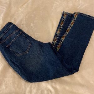 Embroidered Jeans